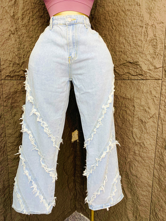 FEATHER BLUE JEAN